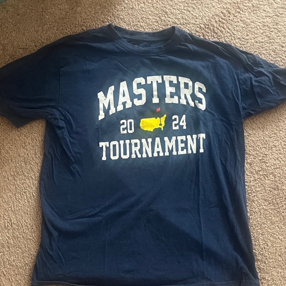Masters Navy Blue Tournament Tee